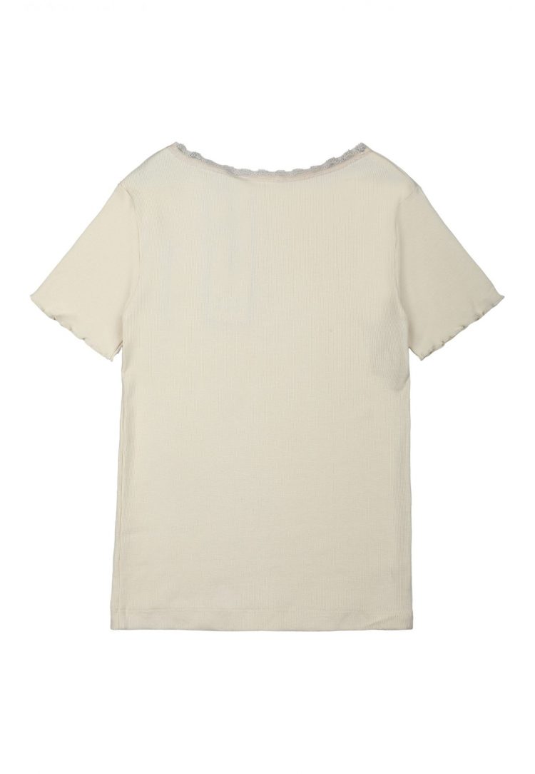 White basic girls` t-shirt - The New