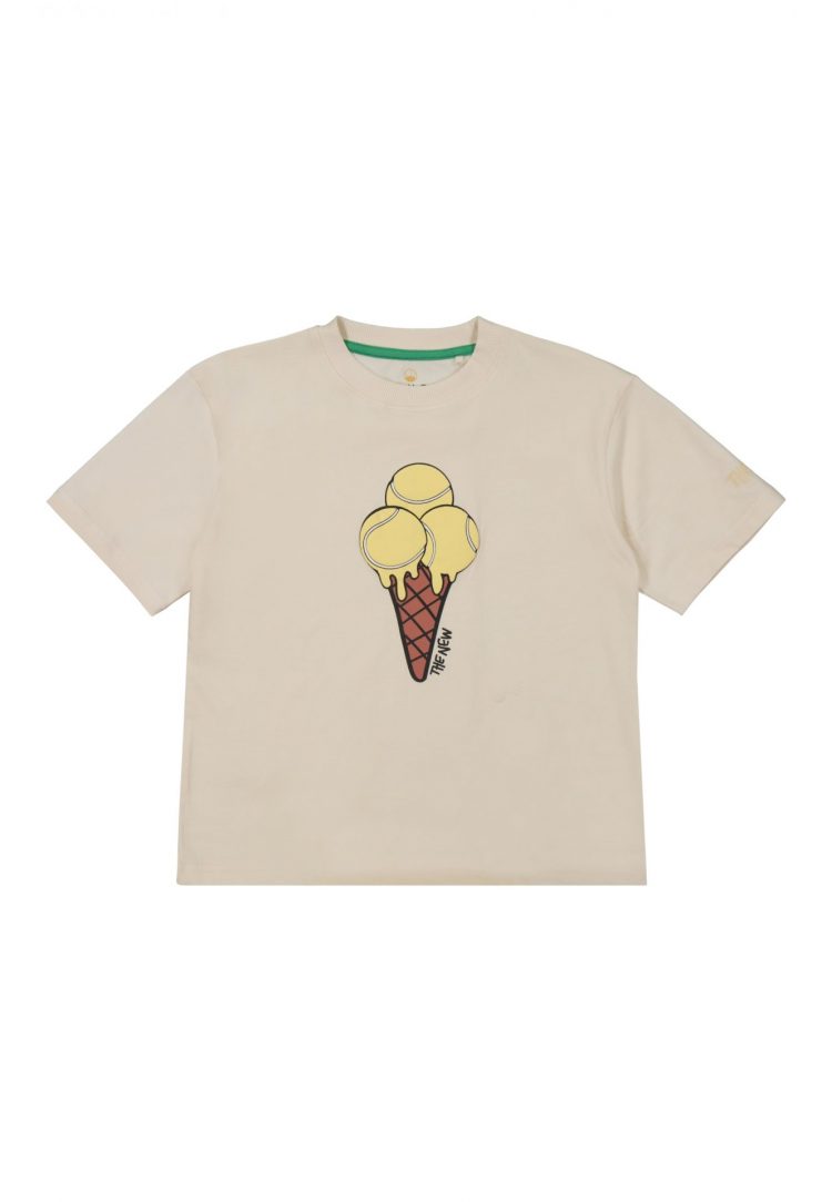 White ice-cream oversized T-shirt - The New