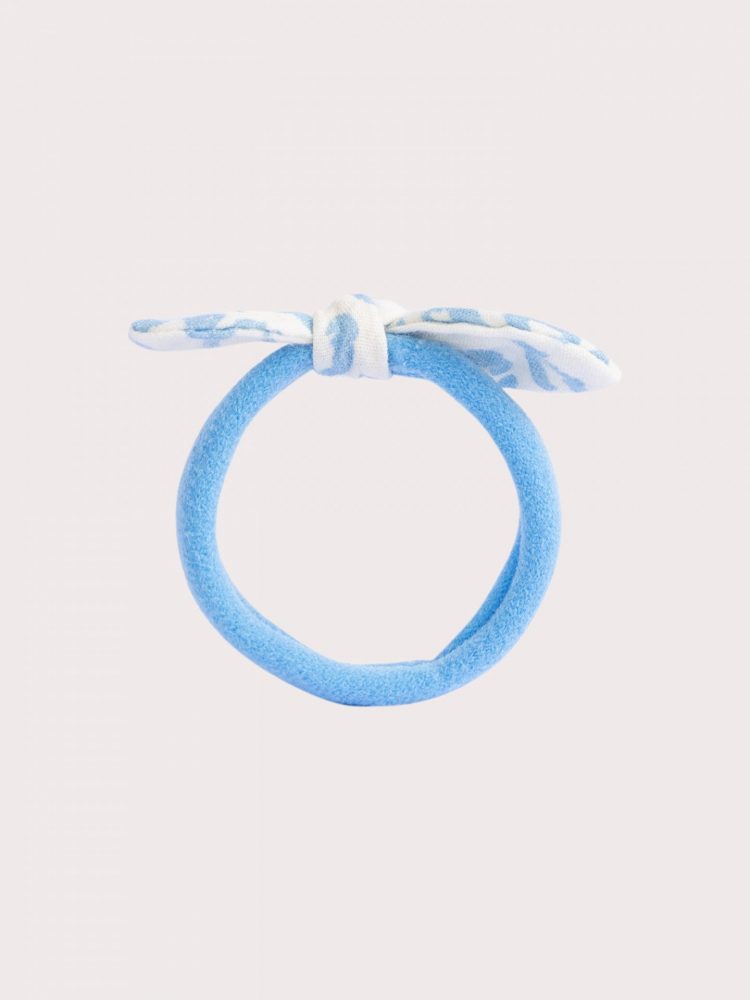 4 blue elastic bands for girls - Du pareil Au Meme