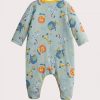 Animal pattern romper for baby boy - Du pareil Au Meme