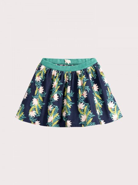 Blossom Velvet Two-Sided Miniskirt - Du pareil Au Meme