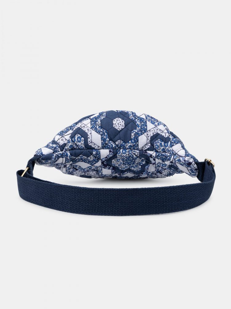 Blue and white floral bumbag - Sergent Major