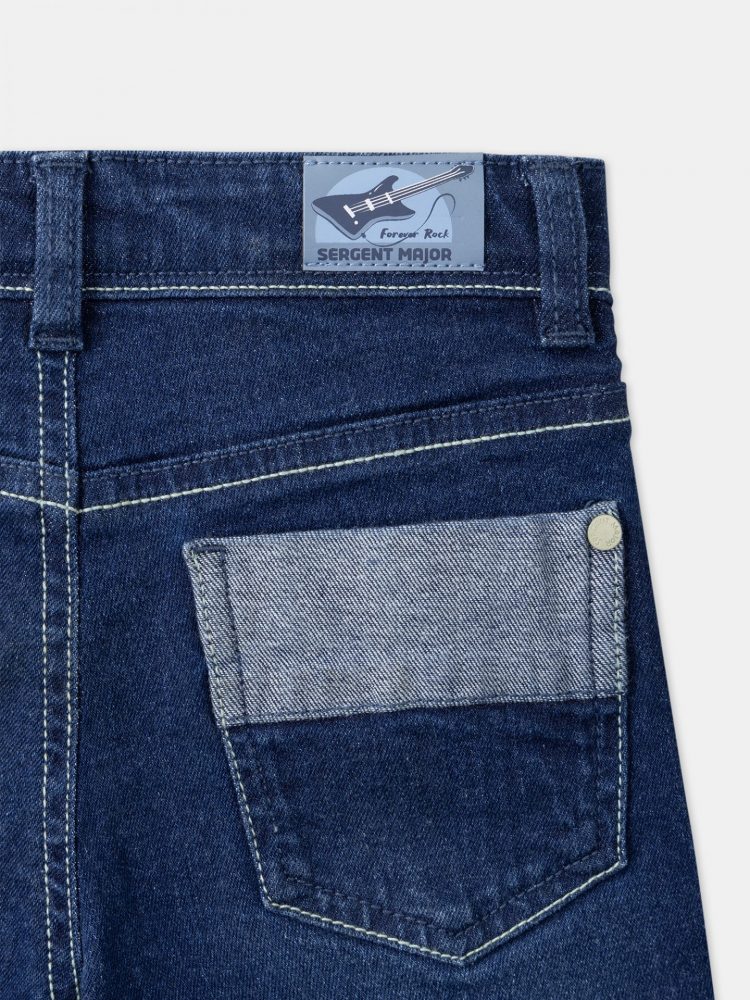 Blue Boys Denim Jeans - Sergent Major