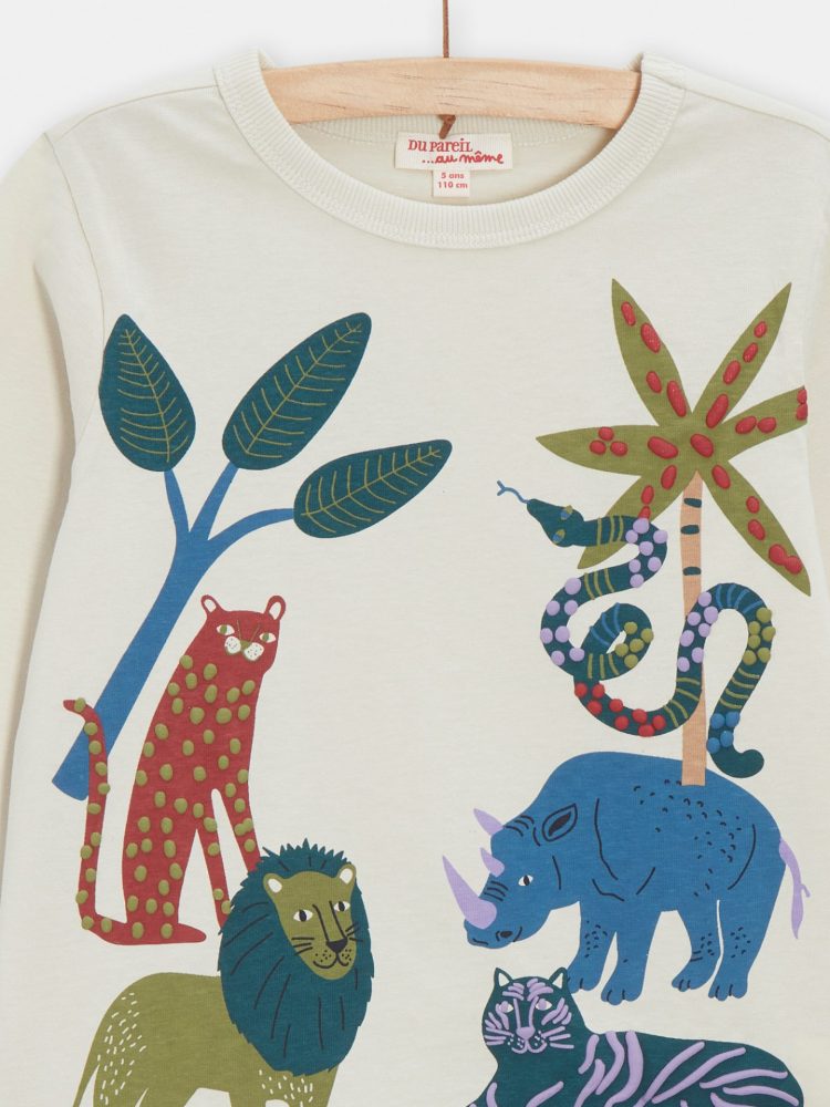 Boys' Jungle Animation T-Shirt - Du pareil Au Meme