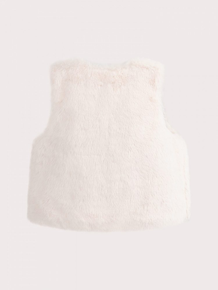 Girls' reversible sleeveless vest - Du pareil Au Meme