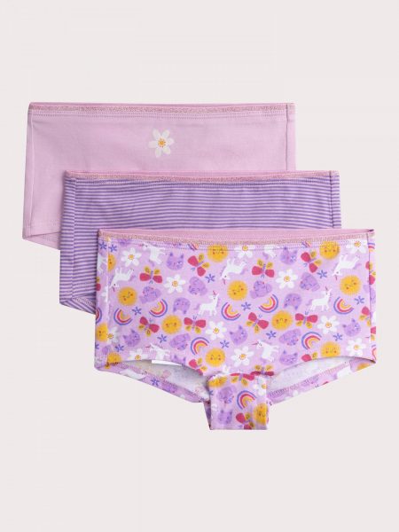 Pack of 3 fancy shorties for girls - Du pareil Au Meme