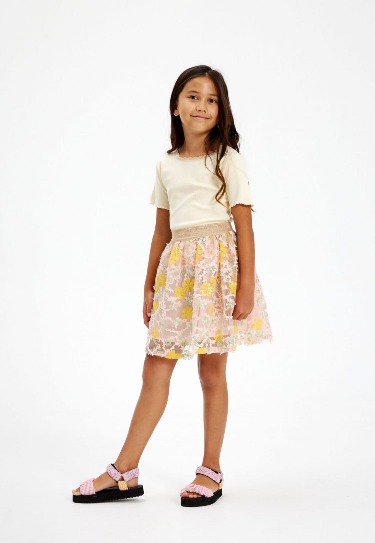 Stunning Pink Sequin Skirt for girls - The New