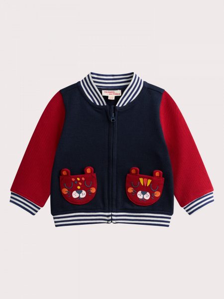 Teddy style cardigan for baby boys - Du pareil Au Meme