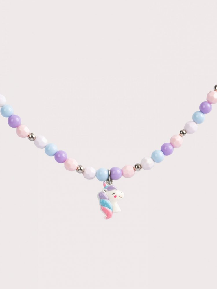 Unicorn Necklace and Bracelet Set - Du pareil Au Meme