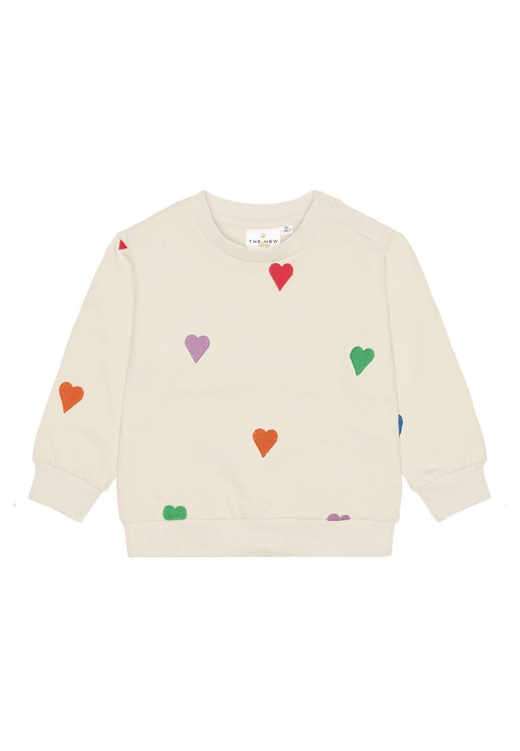 Baby sweatshirt with hearts - The New