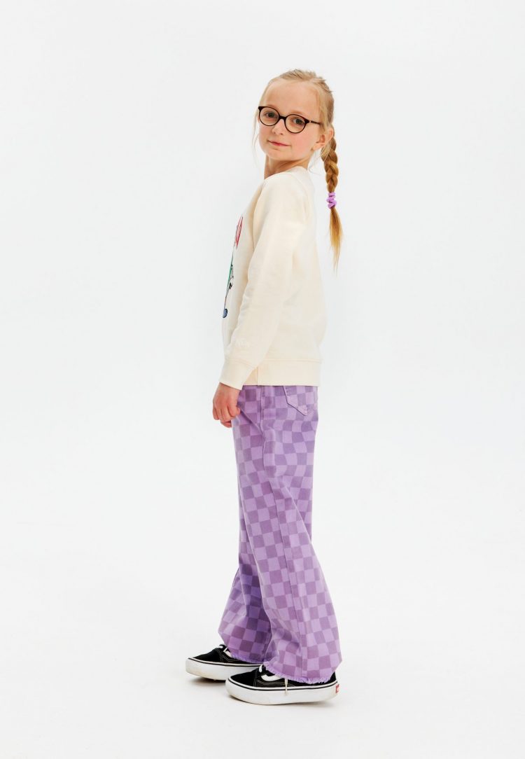 Cool girls' jeans in lavender - The New