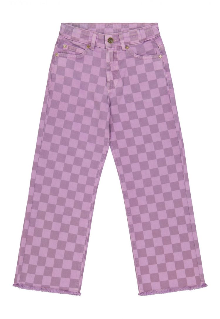 Cool girls' jeans in lavender - The New