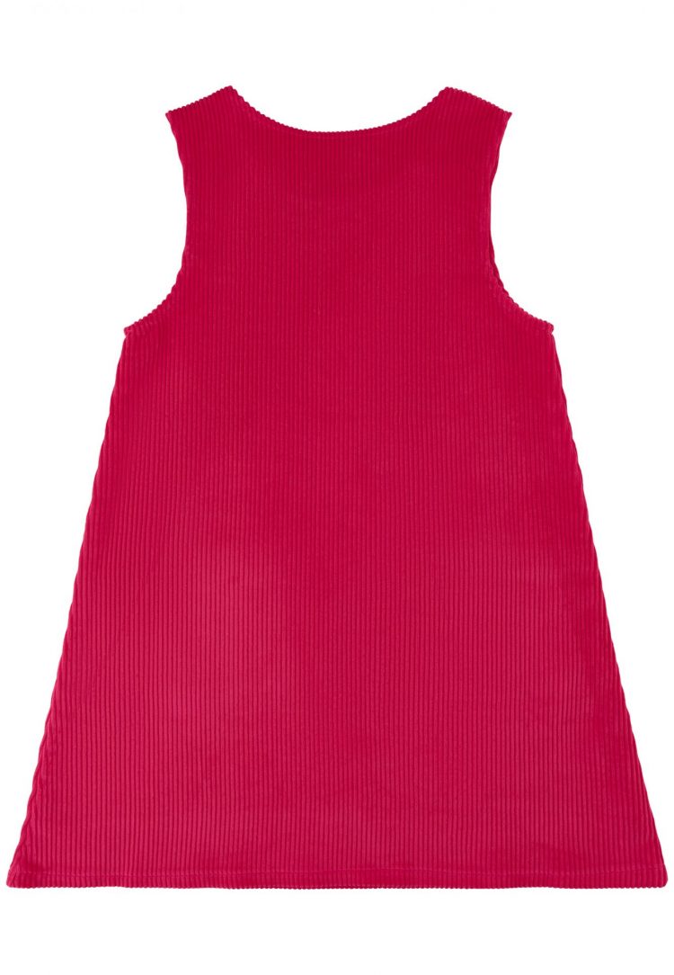 Girls raspberry red velvet dress - Soft Gallery