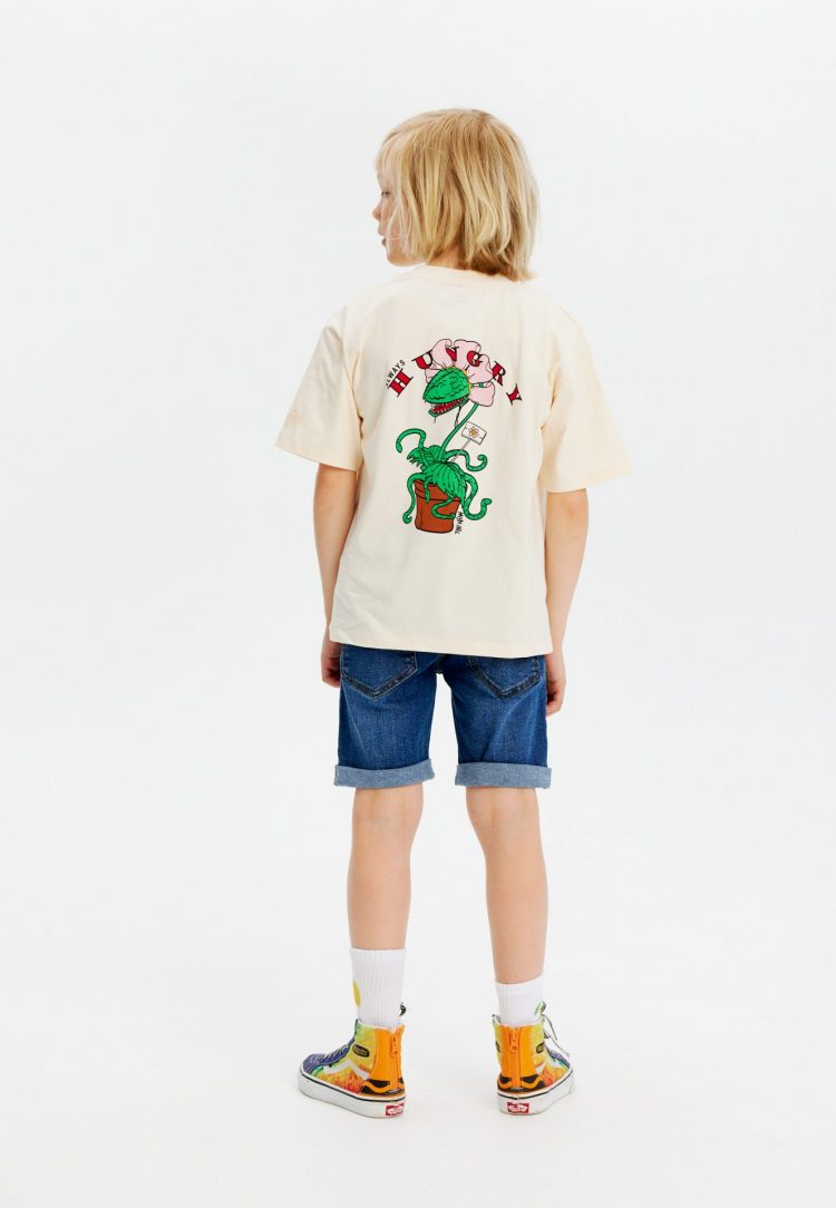 Stylish kids` t-shirt in white - The New