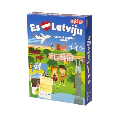 Board game "I Love Latvia"