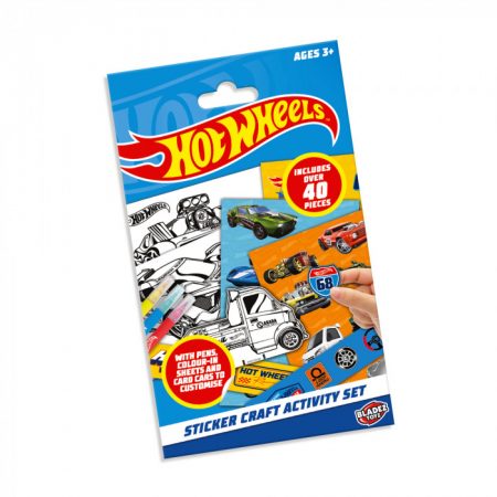 HOT WHEELS sticker activity set