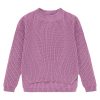 Purple knit jumper for girls - MOLO