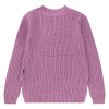 Purple knit jumper for girls - MOLO