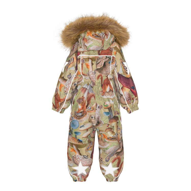 Snowsuit with forest animals - MOLO