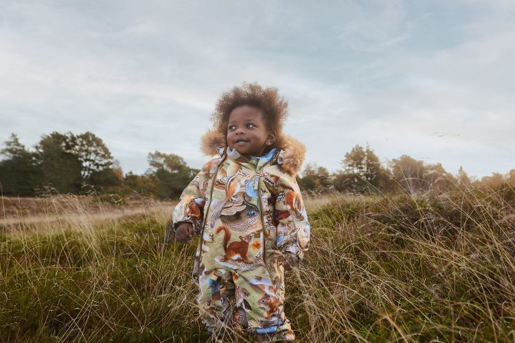 Snowsuit with forest animals - MOLO