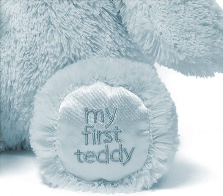 Teddy in baby-blue 25 cm