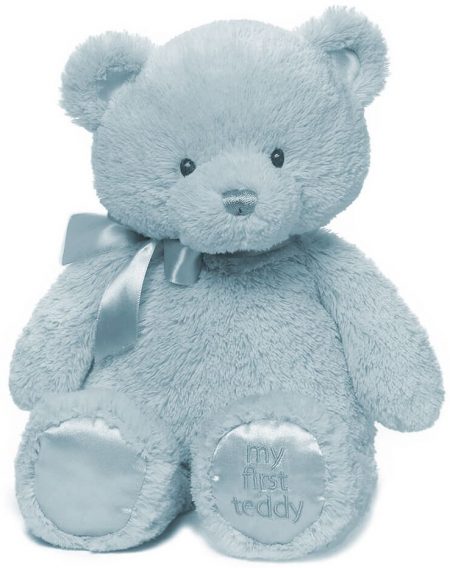 Teddy in baby-blue 38 cm