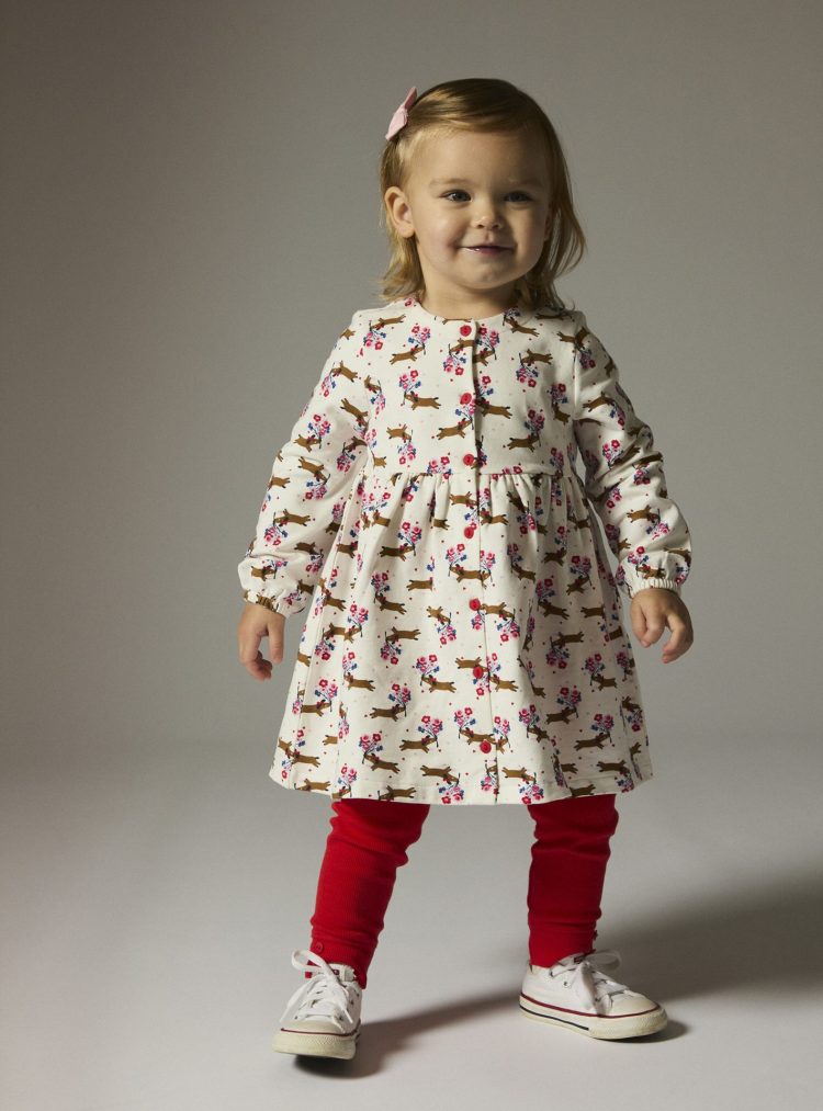 Adorable dog print set for baby girls - Du pareil Au Meme