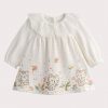 Adorable ivory newborn dress - Du pareil Au Meme