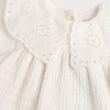 Adorable ivory newborn dress - Du pareil Au Meme