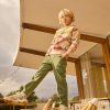 Boys Khaki Cargo Pants - Du pareil Au Meme