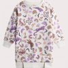 Girls fleece dress with tigers - Du pareil Au Meme