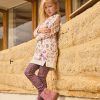 Girls fleece dress with tigers - Du pareil Au Meme