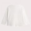 Girls white long-sleeved floral t-shirt - Du pareil Au Meme