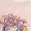 Pale pink tiger animation sweatshirt - Du pareil Au Meme