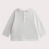 White top with collar for baby girl - Du pareil Au Meme
