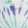 Blue tie & dye short-sleeved T-shirt - Du pareil Au Meme