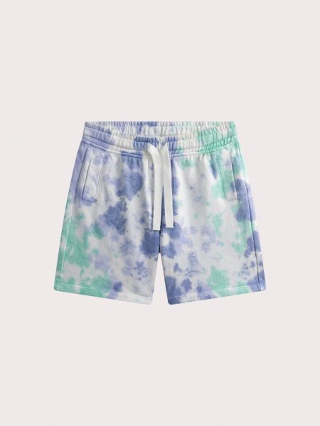 Boys blue tie & dye bermuda shorts - Du pareil Au Meme