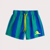 Boys' swim shorts with stripes - Du pareil Au Meme