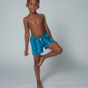 Boys' swim shorts with stripes - Du pareil Au Meme