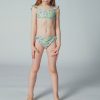 Girls' 2-piece floral print swimsuit - Du pareil Au Meme