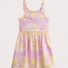 Girls dress with tie and dye print - Du pareil Au Meme