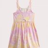Girls dress with tie and dye print - Du pareil Au Meme