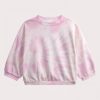 Girls pink tie & dye sweatshirt - Du pareil Au Meme