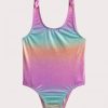 Girls' tie-dye swimsuit - Du pareil Au Meme