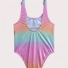 Girls' tie-dye swimsuit - Du pareil Au Meme
