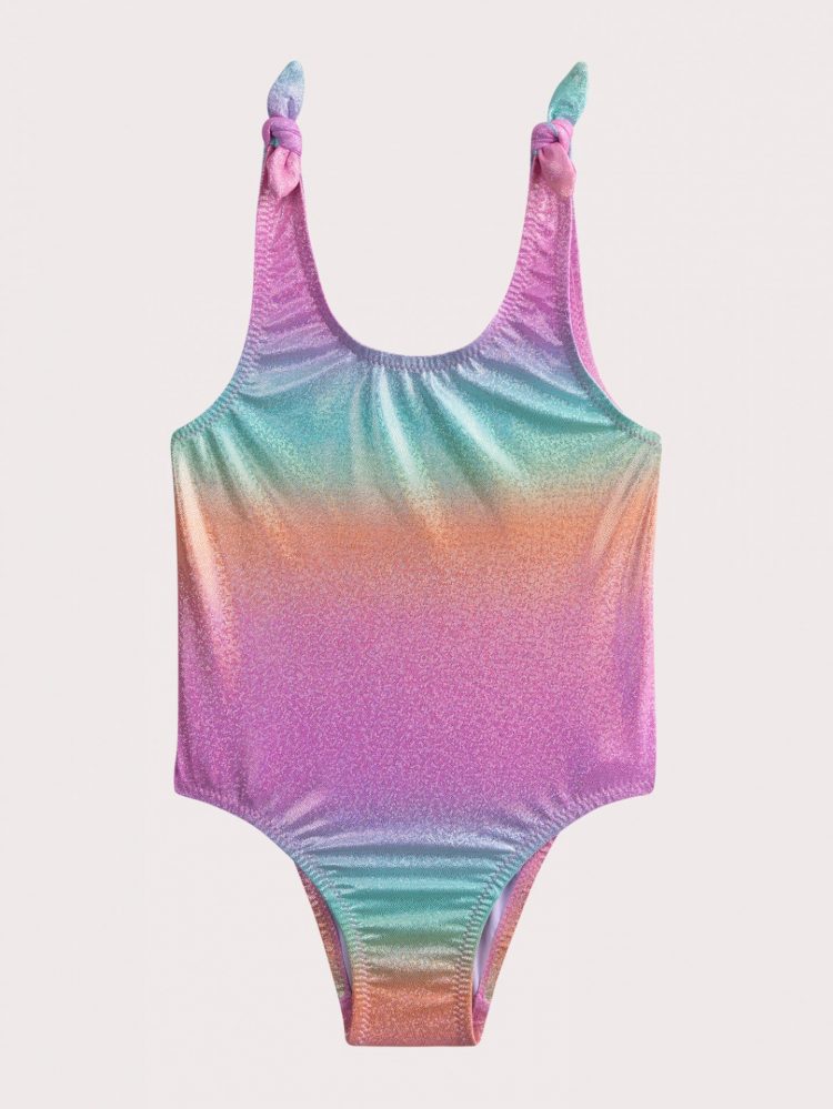 Girls' tie-dye swimsuit - Du pareil Au Meme