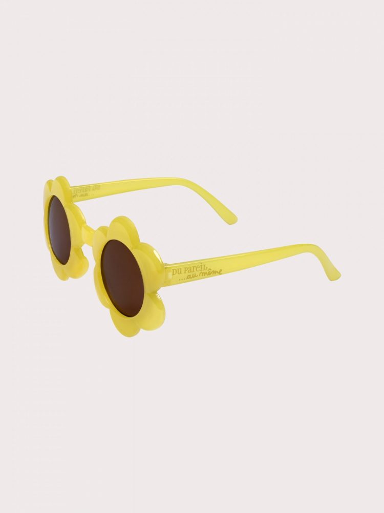 Girls' yellow flower sunglasses - Du pareil Au Meme