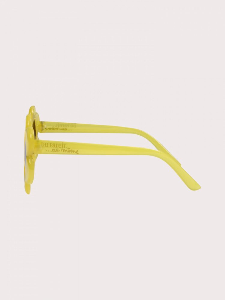 Girls' yellow flower sunglasses - Du pareil Au Meme