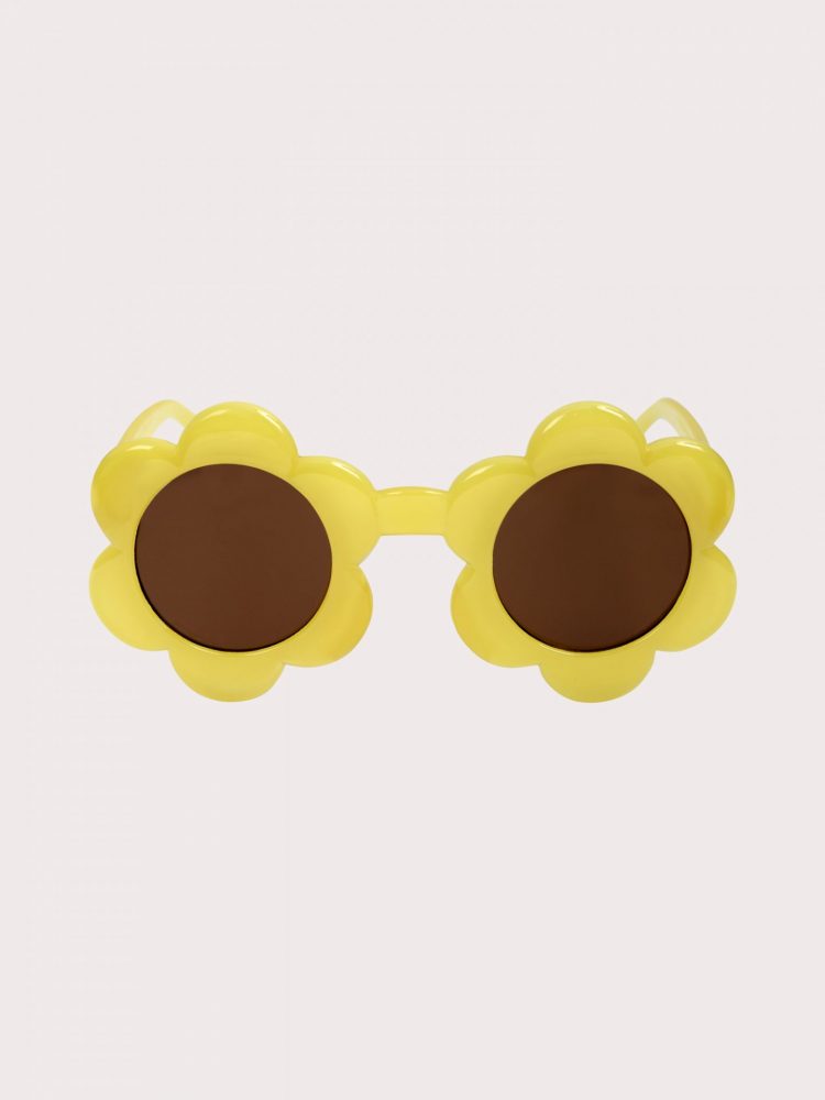 Girls' yellow flower sunglasses - Du pareil Au Meme