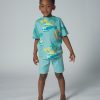 Palm tree t-shirt set and shorts - Du pareil Au Meme
